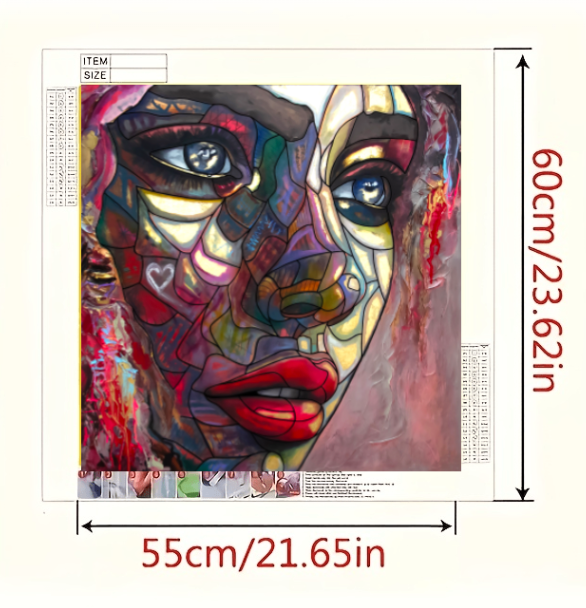 PRÉCOMMANDE DIAMAND PAINTING - L’AMOUR DEMEURE - 60X55 CM