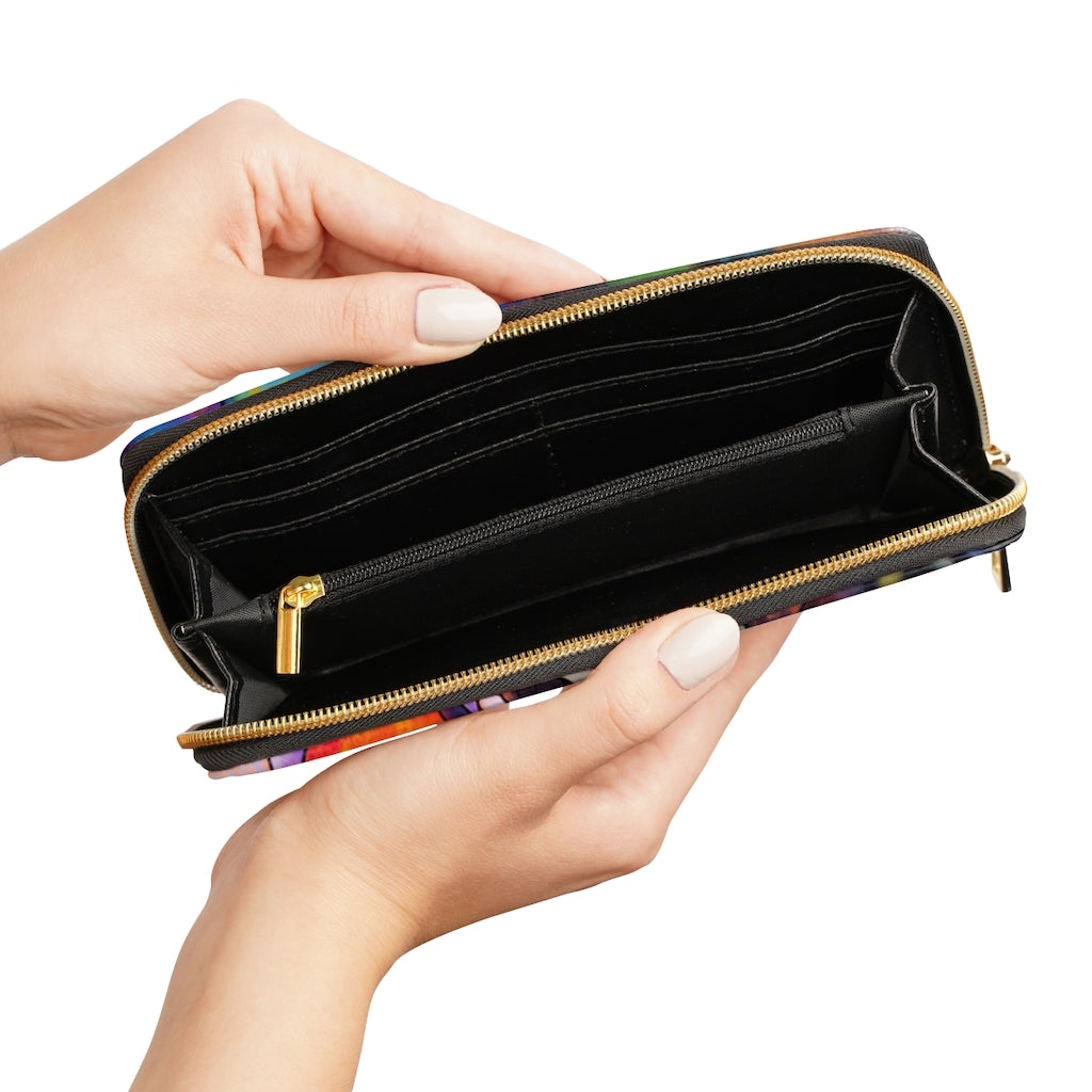 Le PORTEFEUILLE À GLISSIÈRE