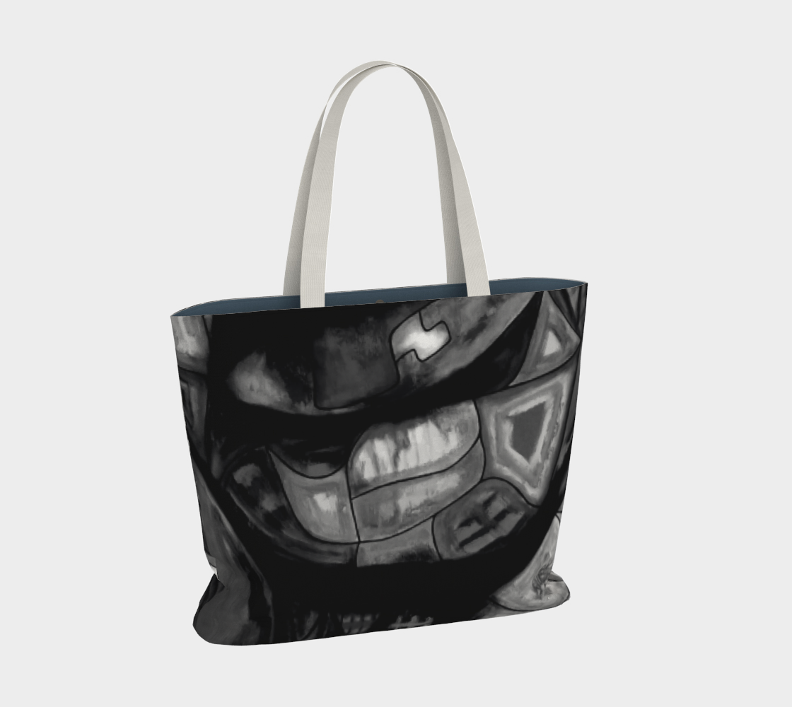 BLACK AND WHITE LOOK - ANICKO TOTE BAG