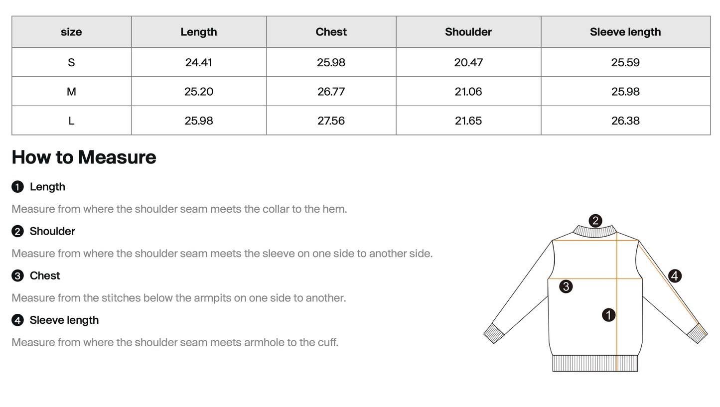 Le SWEAT À COL MONTANT CRÈME (OVERSIZE)