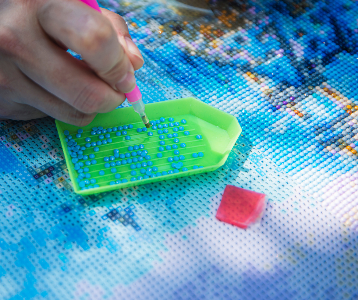 DIAMOND PAINTING - ANICKOFLOWER - 30X40cm