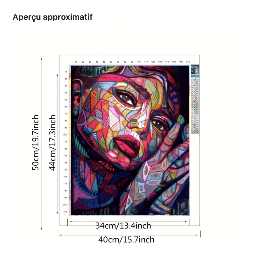 DIAMOND PAINTING - DOUCEUR- 40X50cm
