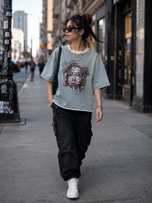 Le T-SHIRT FINI DENIM