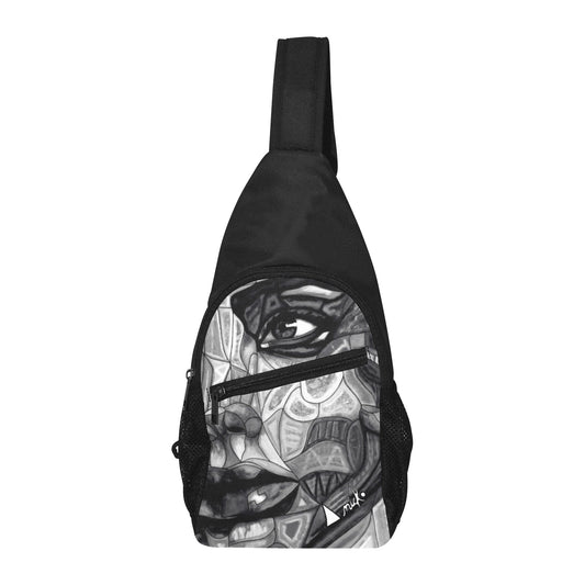 Le LONG SAC BANANE NOIR ET BLANC