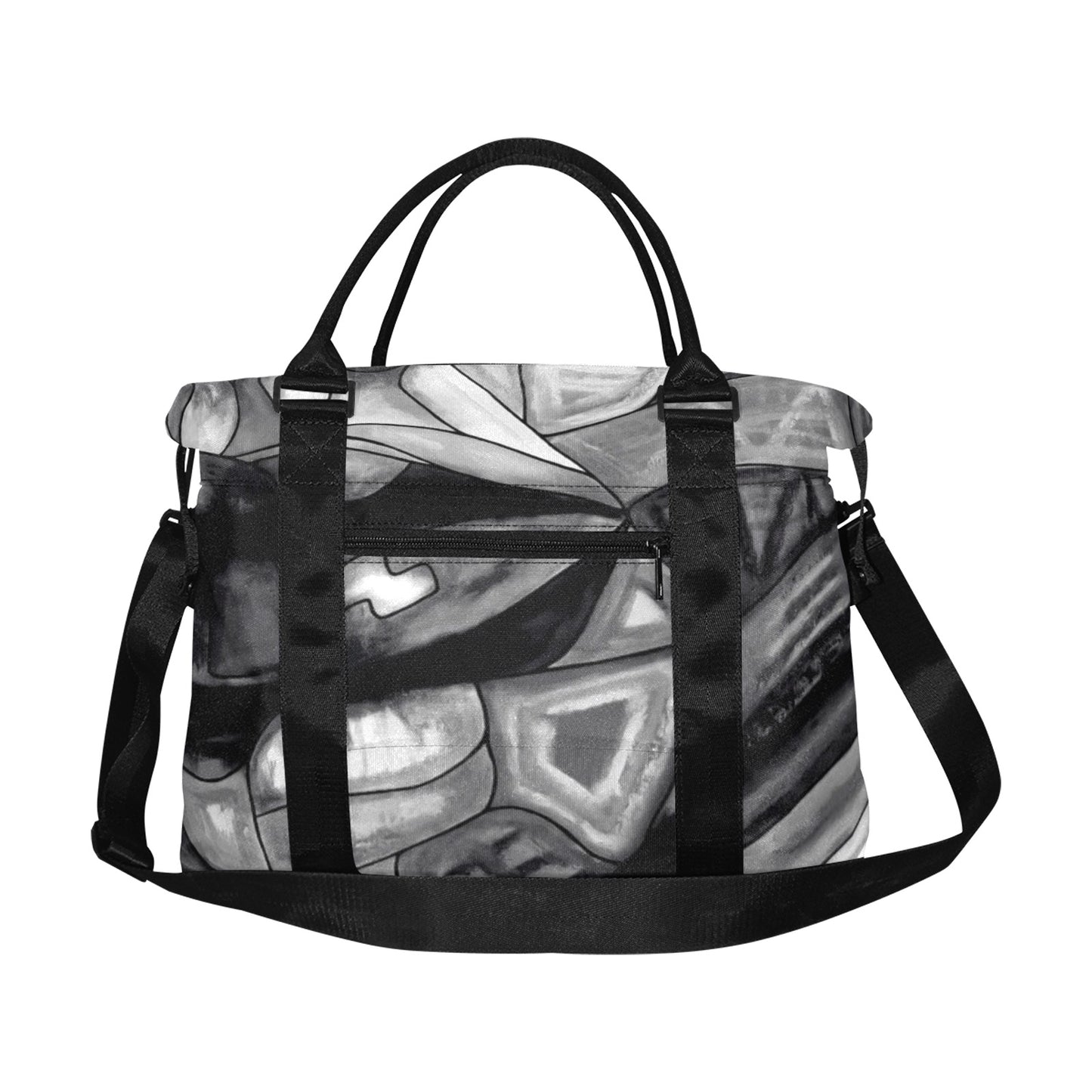 Le grand sac de transport - Noir et blanc