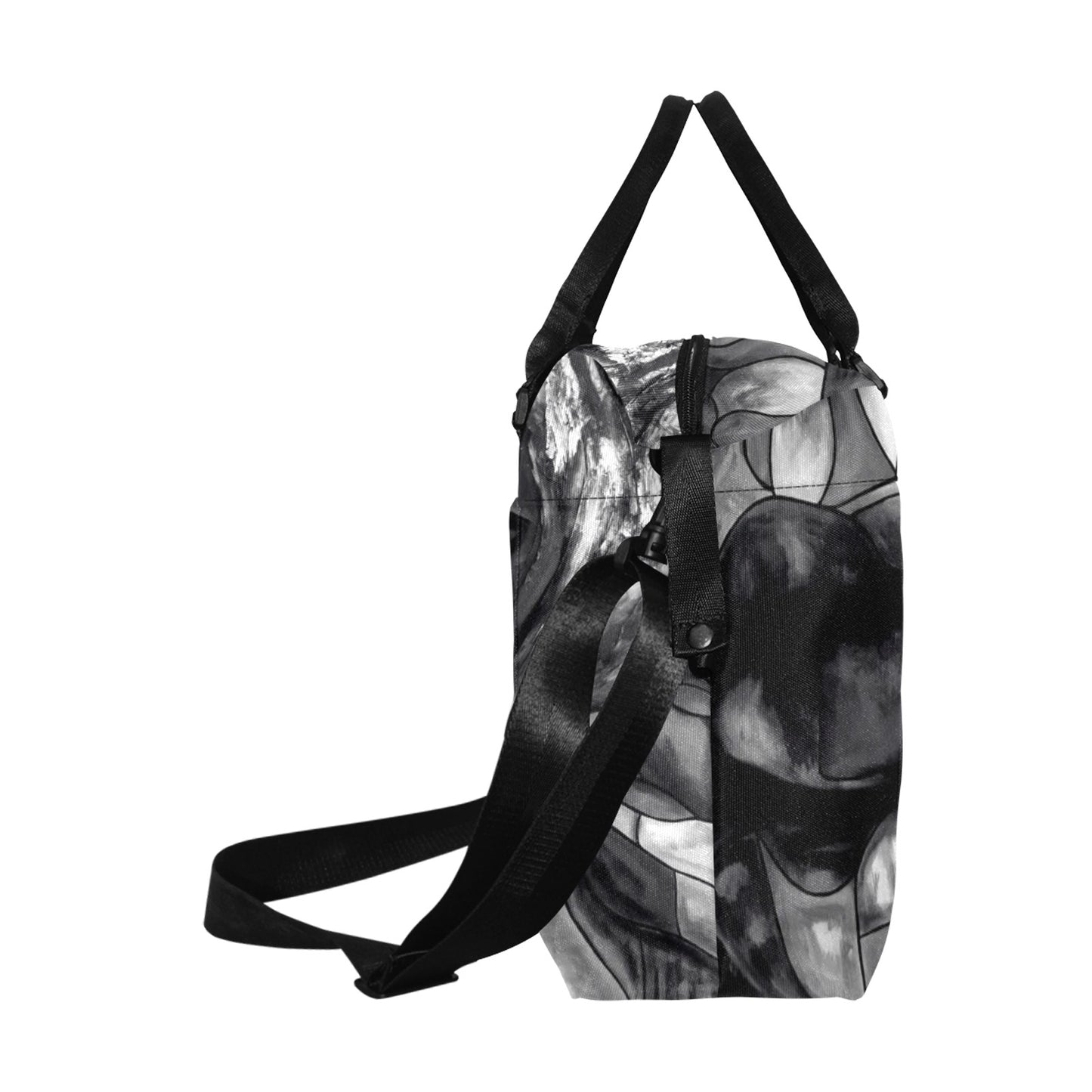 The Large Carry Bag - Black and White