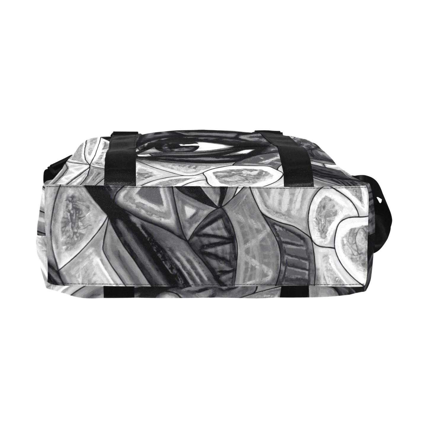 The Large Carry Bag - Black and White