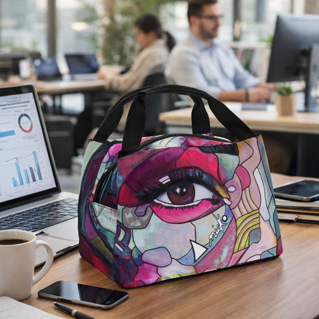 LE SAC À LUNCH ISOTHERME AVEC POIGNÉES – REGARD NOMADE