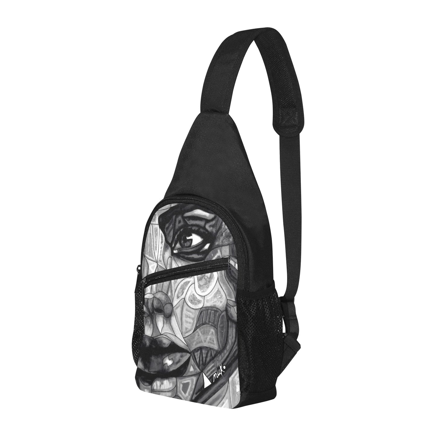 Le LONG SAC BANANE NOIR ET BLANC