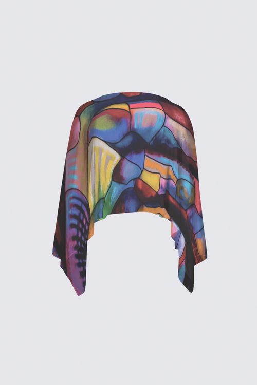 Le CHÂLE MULTICOLORE