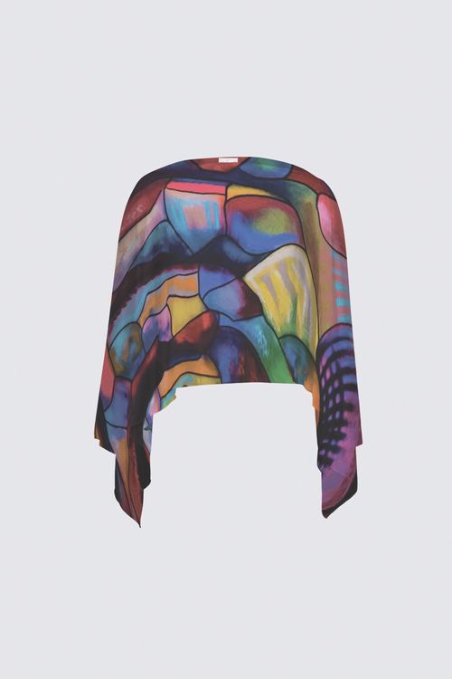 Le CHÂLE MULTICOLORE