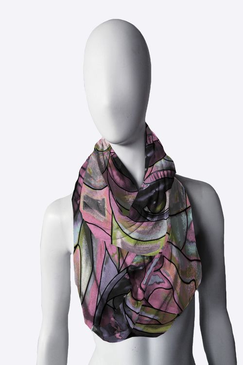 TUBE GÉANT EN TRICOT DOUX PINKLOVEL ANICKO