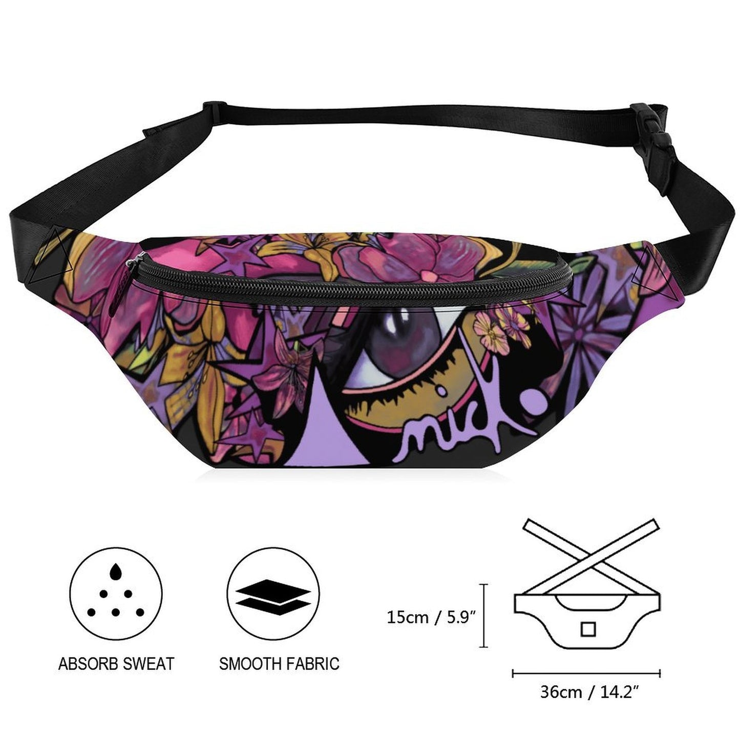 Le SAC BANANE FLORÉA