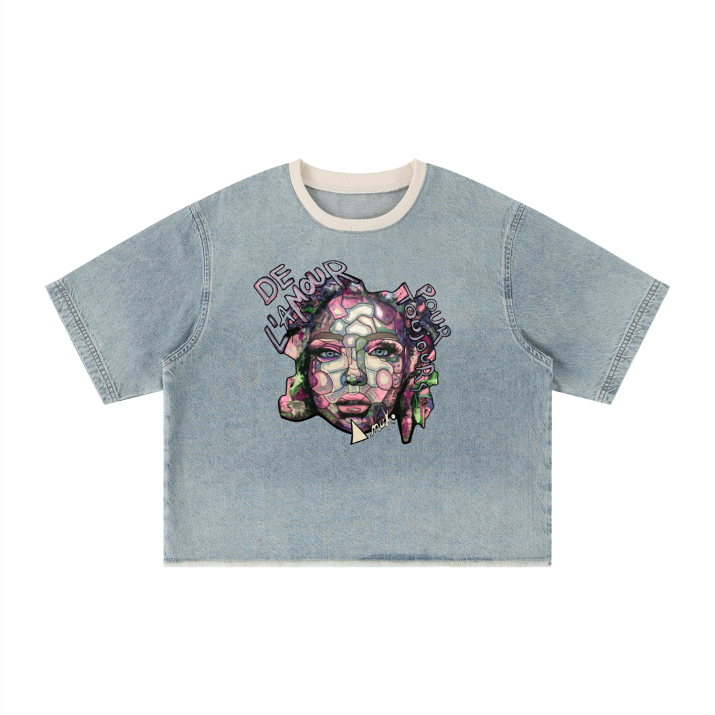 Le T-SHIRT FINI DENIM