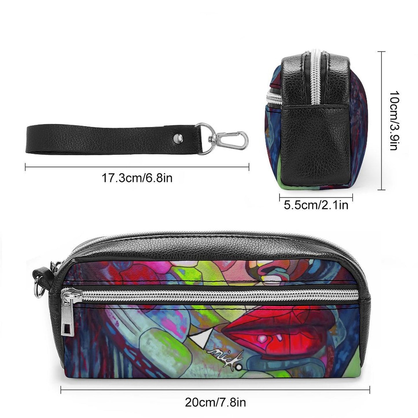 Trousse en cuir végan – Multi-usages