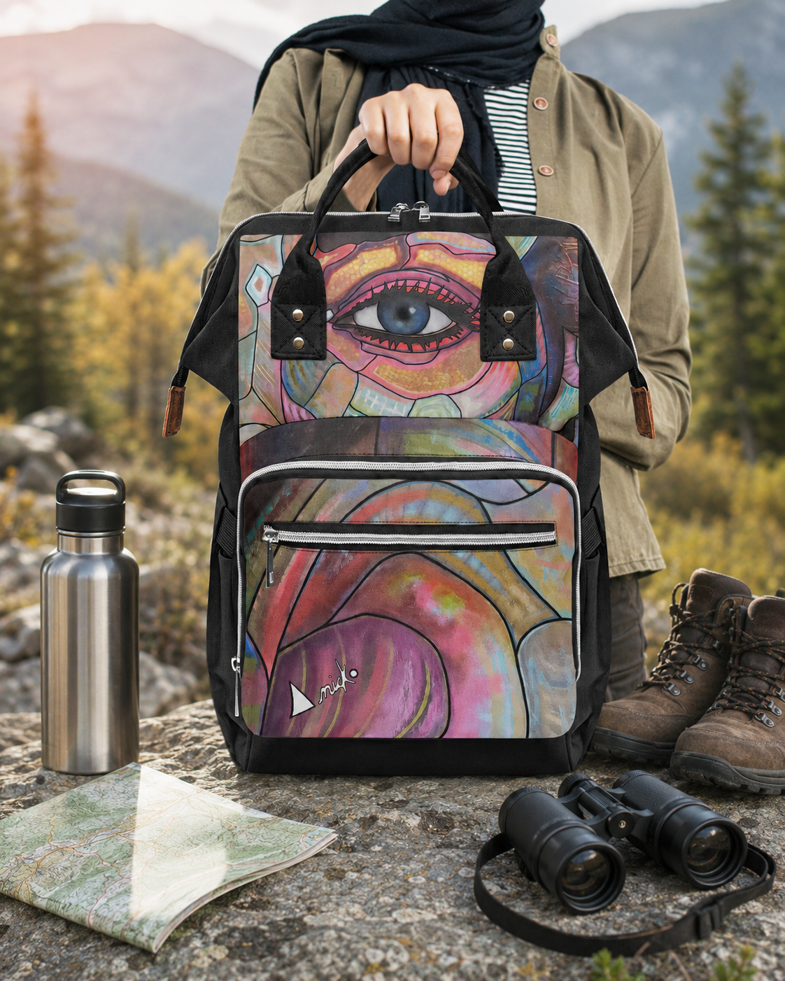 MULTIFUNCTIONAL MULTICOLOR BAG