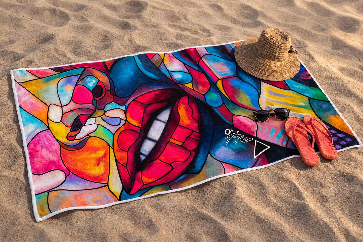 La SERVIETTE DE PLAGE TOUT EST POSSIBLE