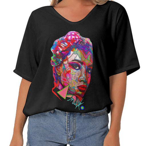 LE T-SHIRT AMPLE À MANCHES CHAUVE-SOURIS