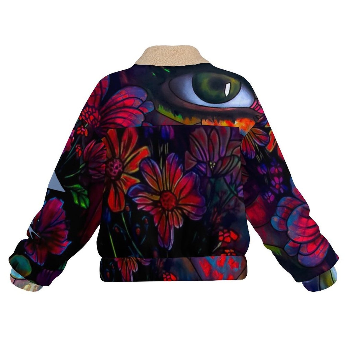 La VESTE MOUTONNÉE à motif
