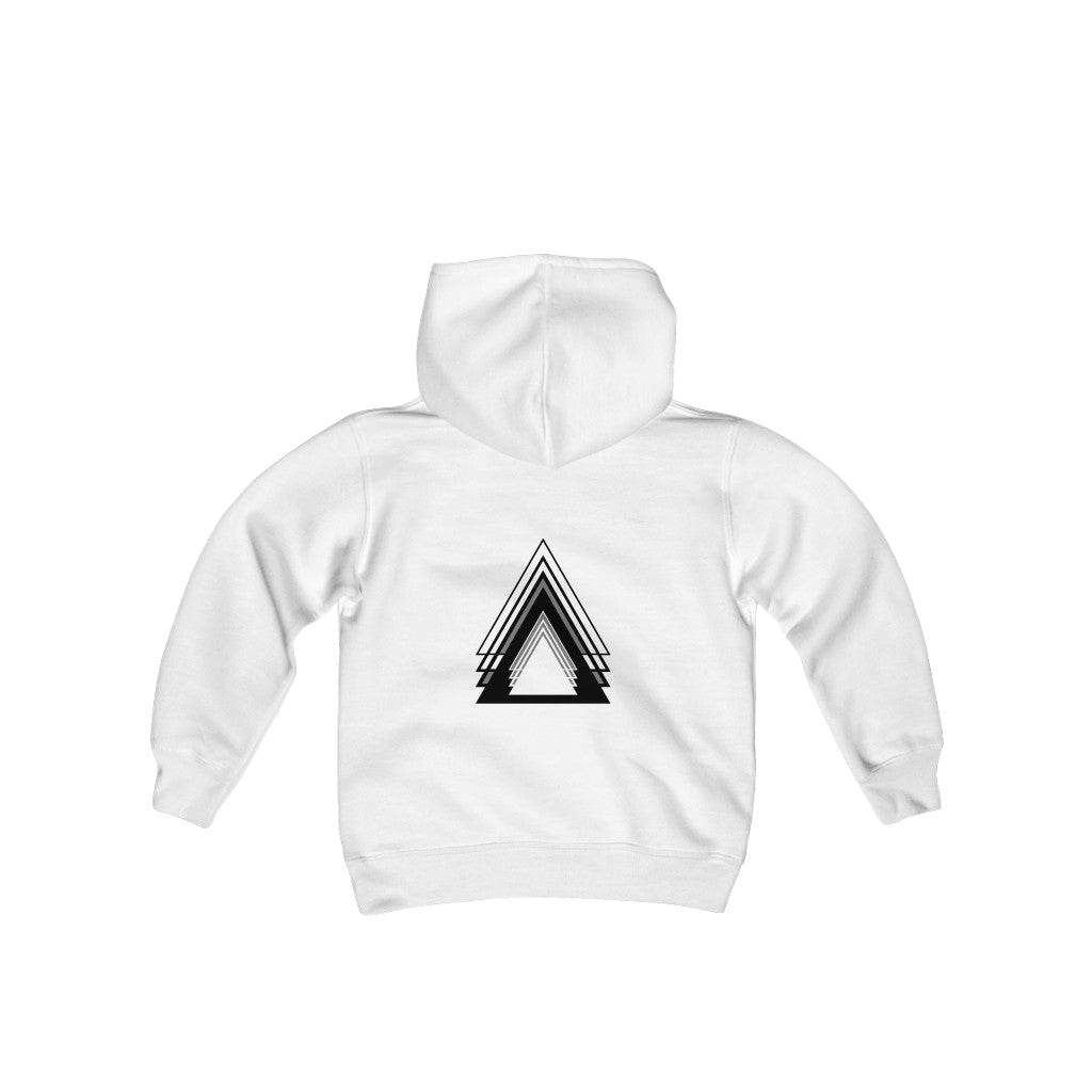 BLACK AND WHITE FRONT/BACK - ANICKO TEEN SWEATSHIRT