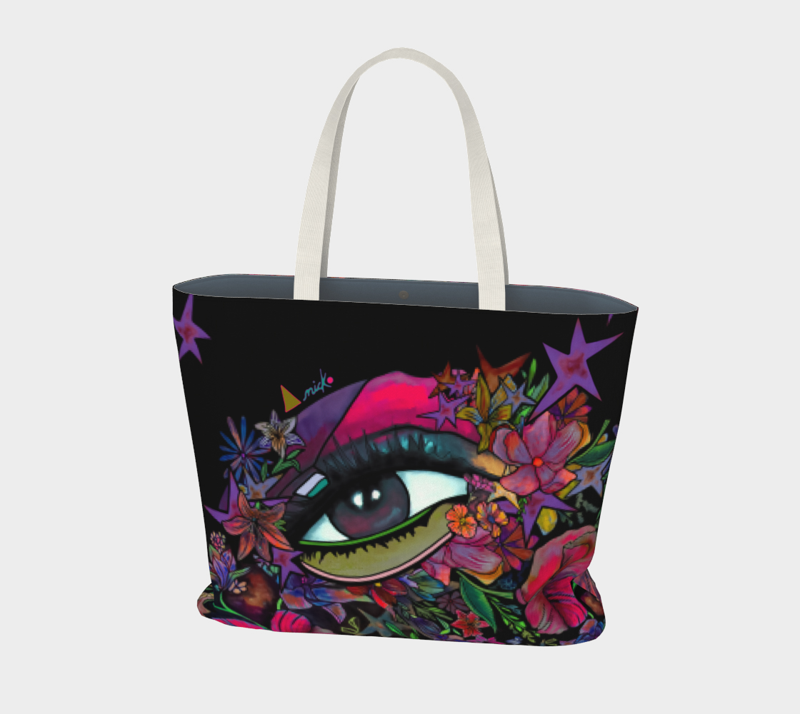 POWER FLOWER - ANICKO TOTE BAG