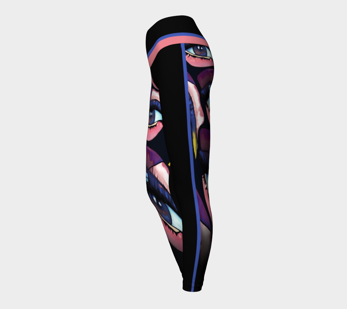 INDIGO DRAGON - ANICKO LEGGINGS