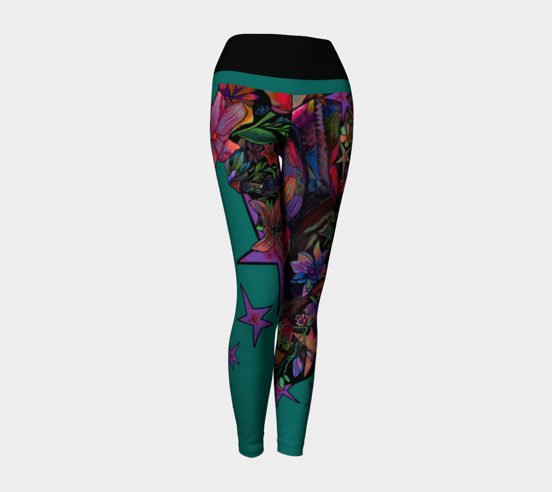 POWER BLUE - ANICKO LEGGINGS