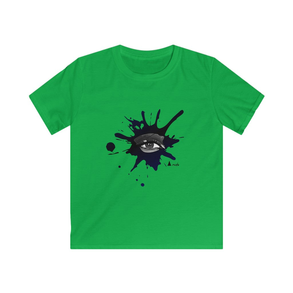 SPLASH! BLACK - ANICKO CHILDREN'S T-SHIRT - CHOICE OF 6 COLORS 