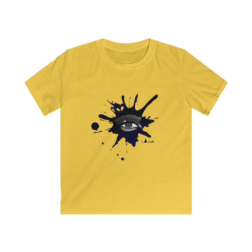 SPLASH! BLACK - ANICKO CHILDREN'S T-SHIRT - CHOICE OF 6 COLORS 