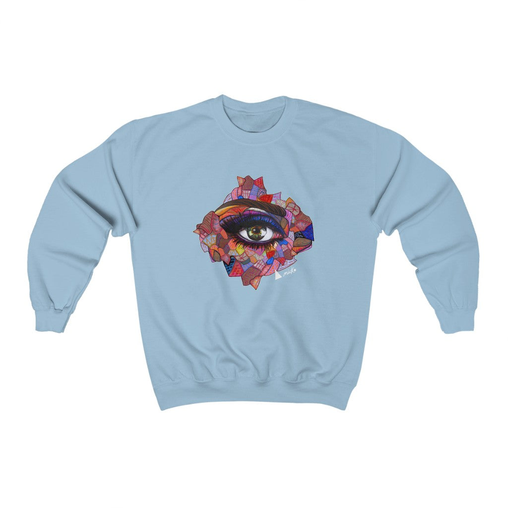 MULTI EYE - ANICKO CREW NECK SWEATSHIRT 