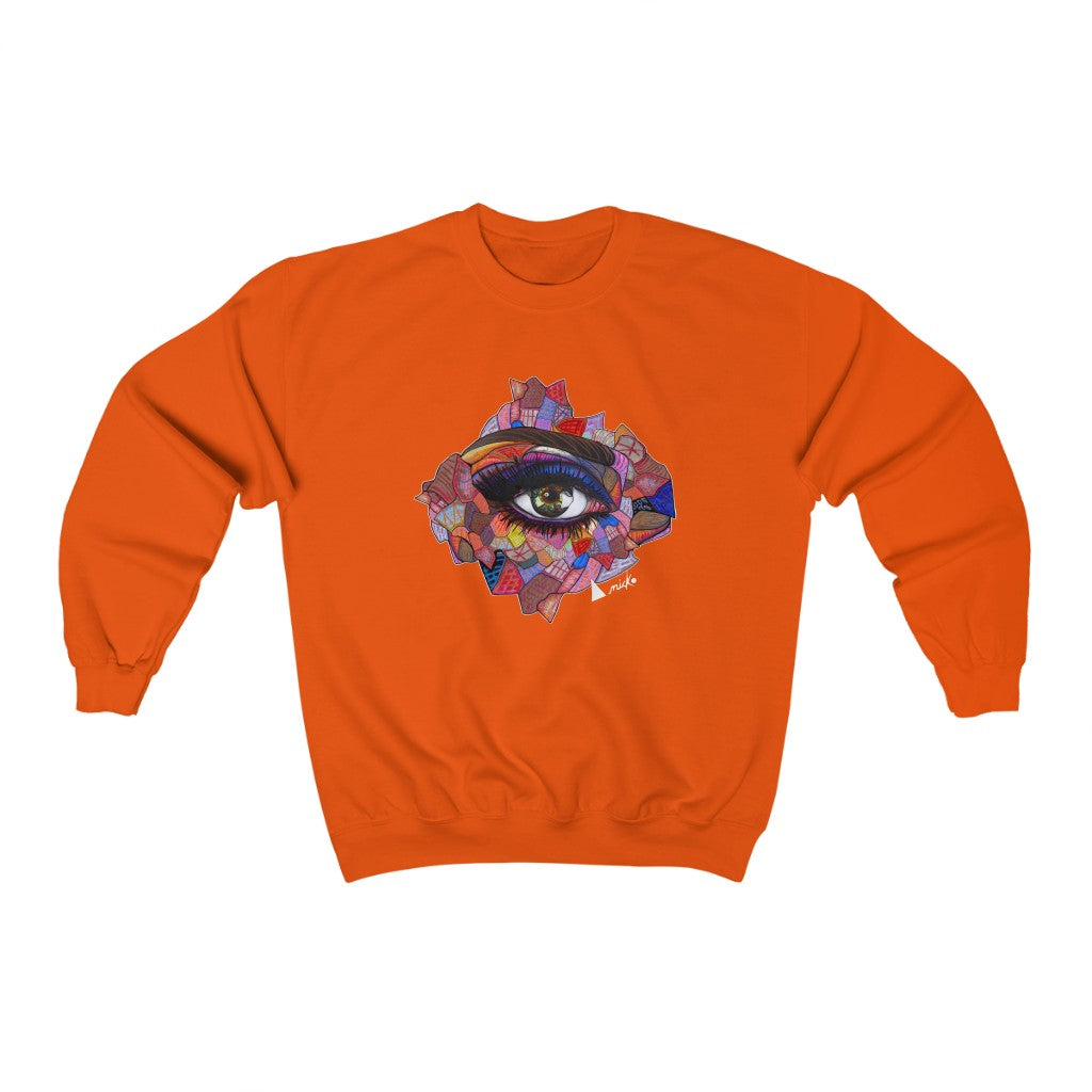 MULTI EYE - ANICKO CREW NECK SWEATSHIRT 