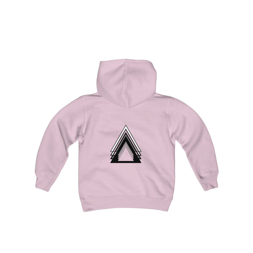 BLACK AND WHITE FRONT/BACK - ANICKO TEEN SWEATSHIRT