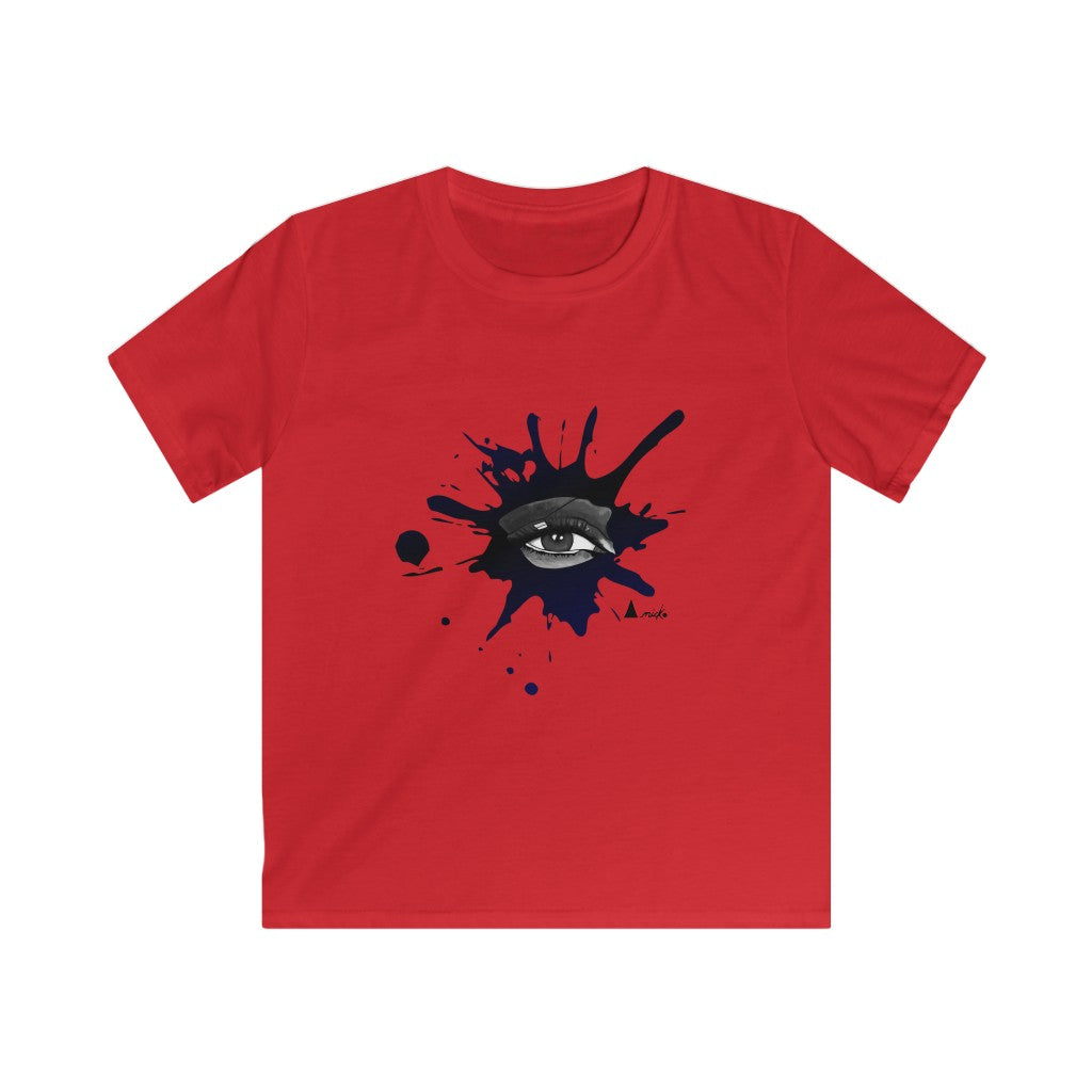 SPLASH! BLACK - ANICKO CHILDREN'S T-SHIRT - CHOICE OF 6 COLORS 