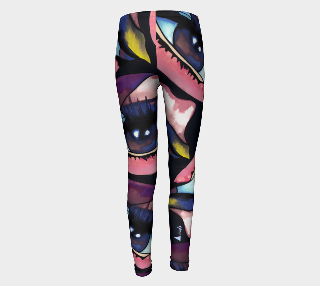 INDIGO DRAGON - ANICKO CHILDREN'S LEGGINGS