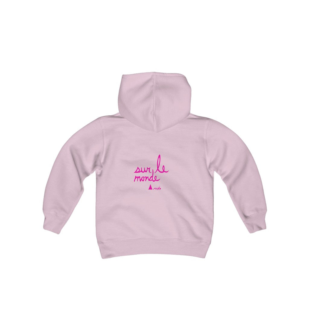 LOOK AT THE PINK WORLD - ANICKO TEEN SWEATSHIRT