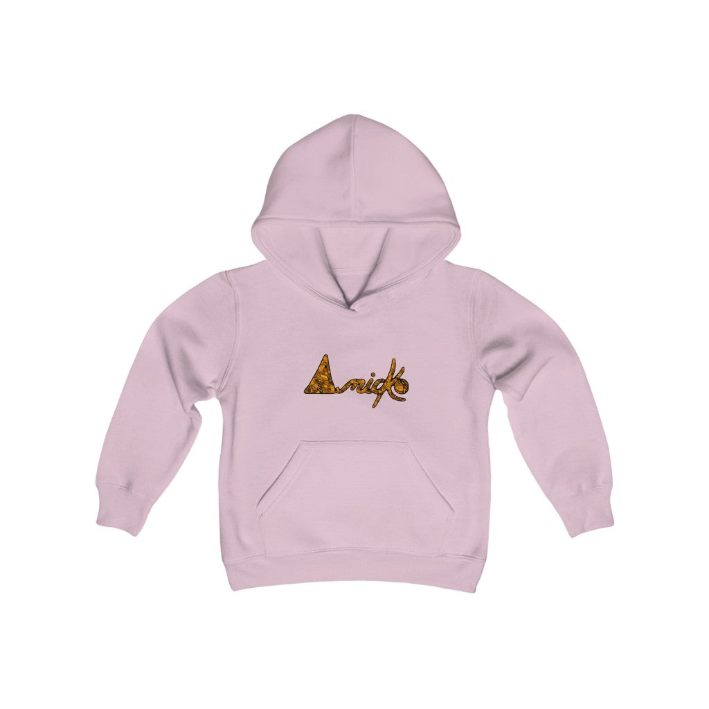 MUSTARD LOGO FRONT/BACK - ANICKO ADO SWEATSHIRT