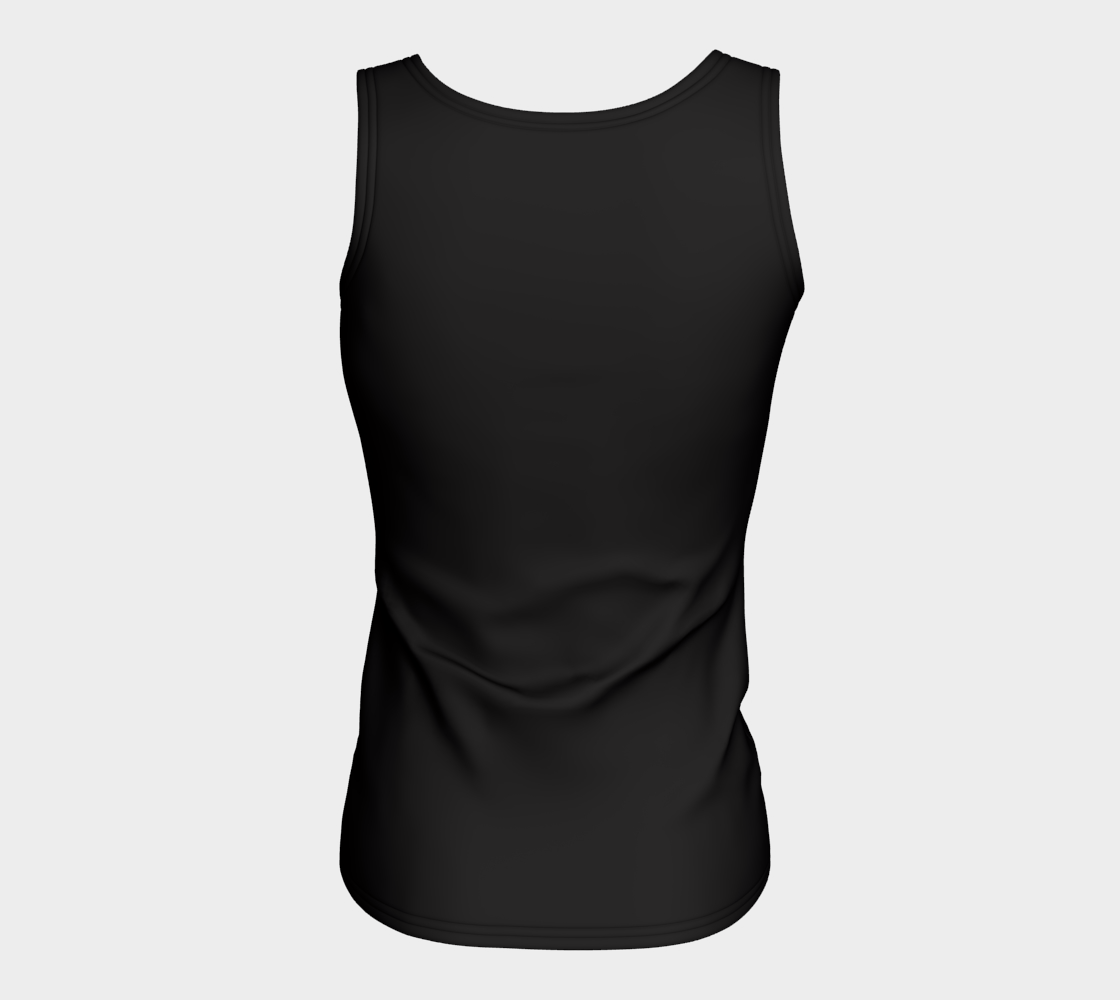 BLACK AND WHITE CLASSIC FRONT LOGO - ANICKO CAMISOLE