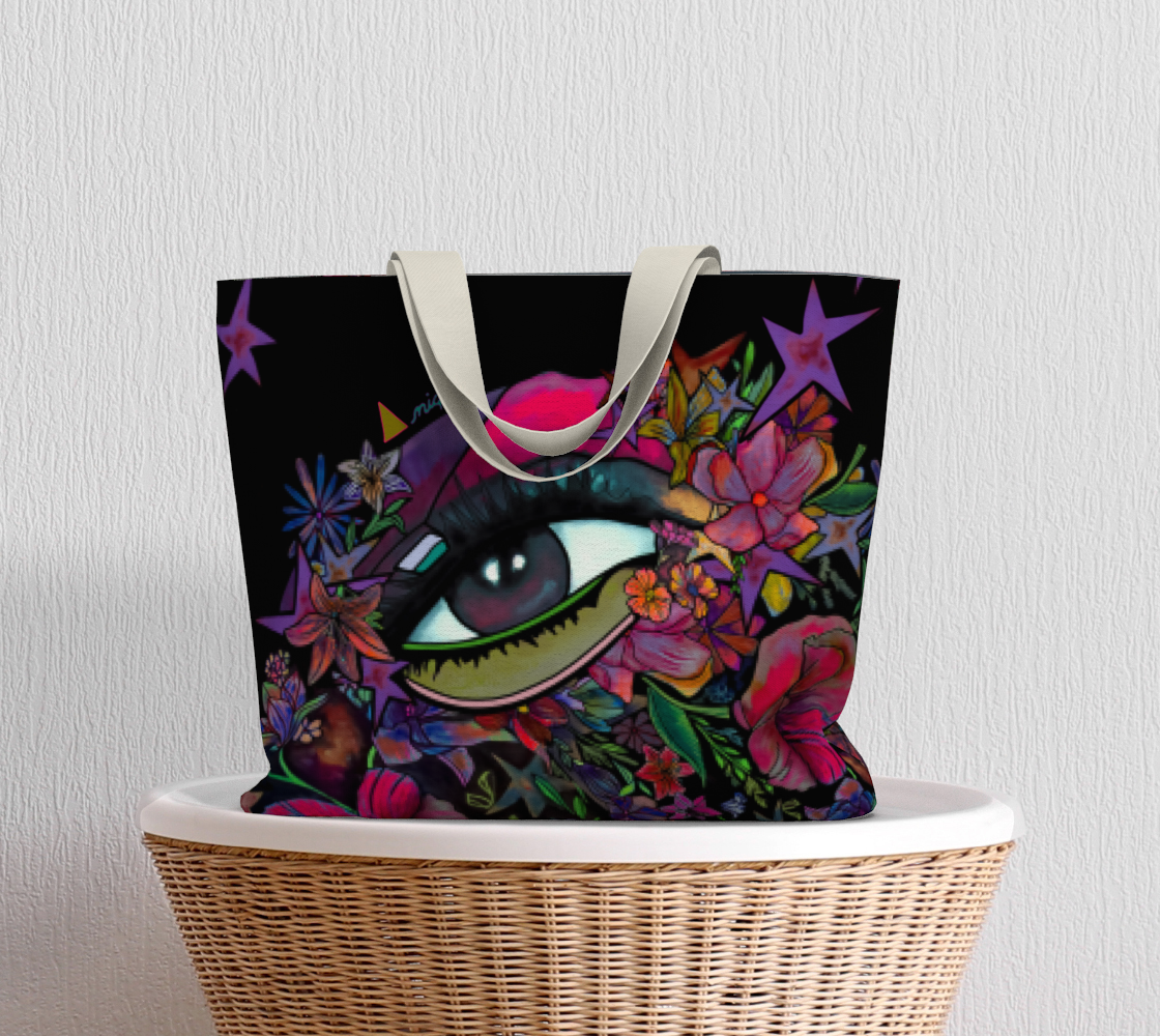 POWER FLOWER - ANICKO TOTE BAG