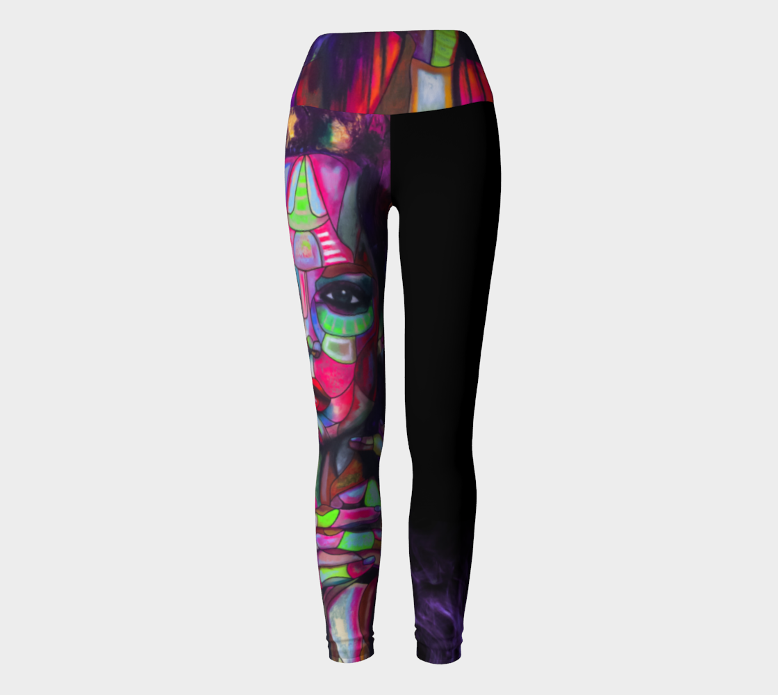 HIBISCUS - ANICKO LEGGINGS