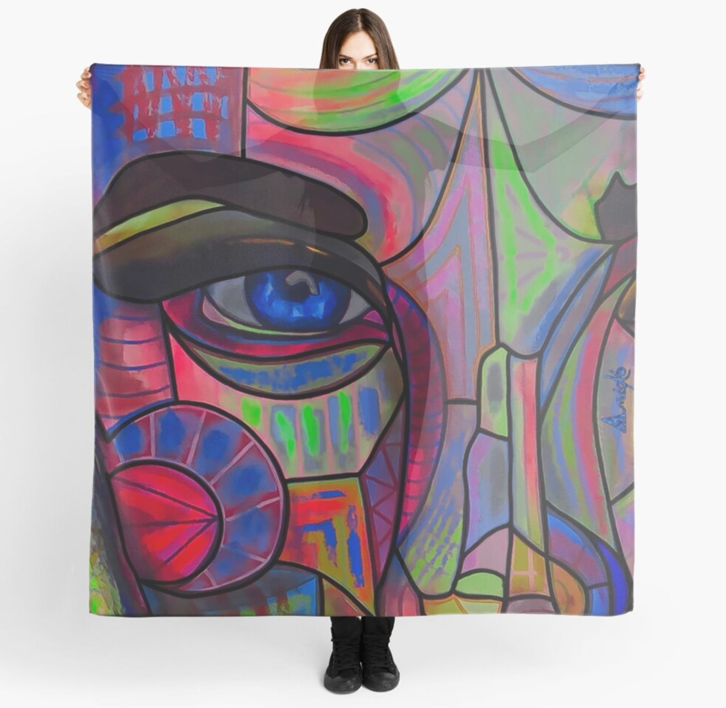 ANICKO BLUELIFE FLUID SCARF