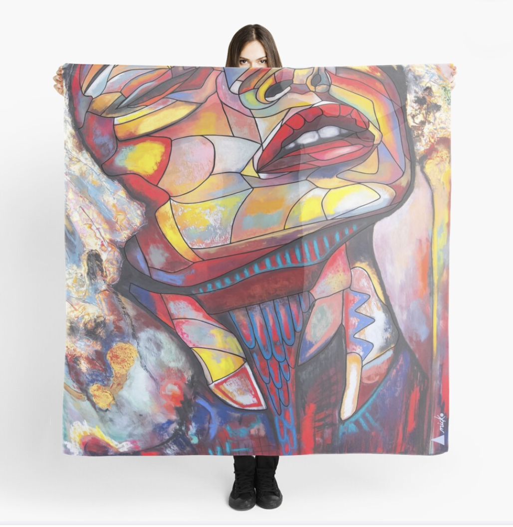 ANICKO VIBRACIEL FLUID SCARF