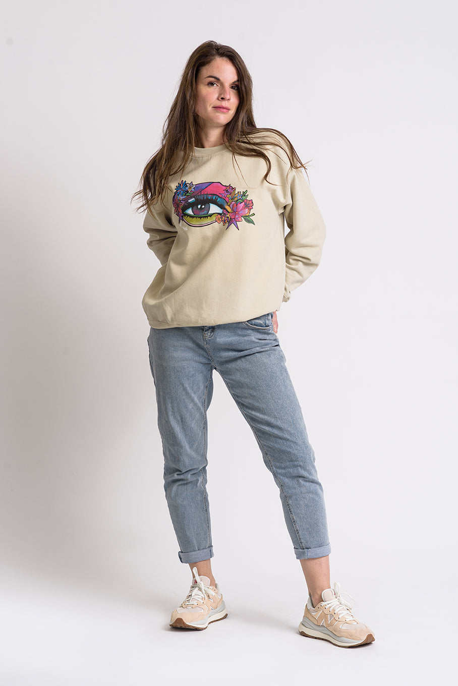 ANICKO ROUND NECK SWEATSHIRT 