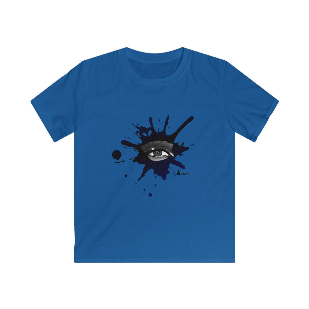 SPLASH! BLACK - ANICKO CHILDREN'S T-SHIRT - CHOICE OF 6 COLORS 