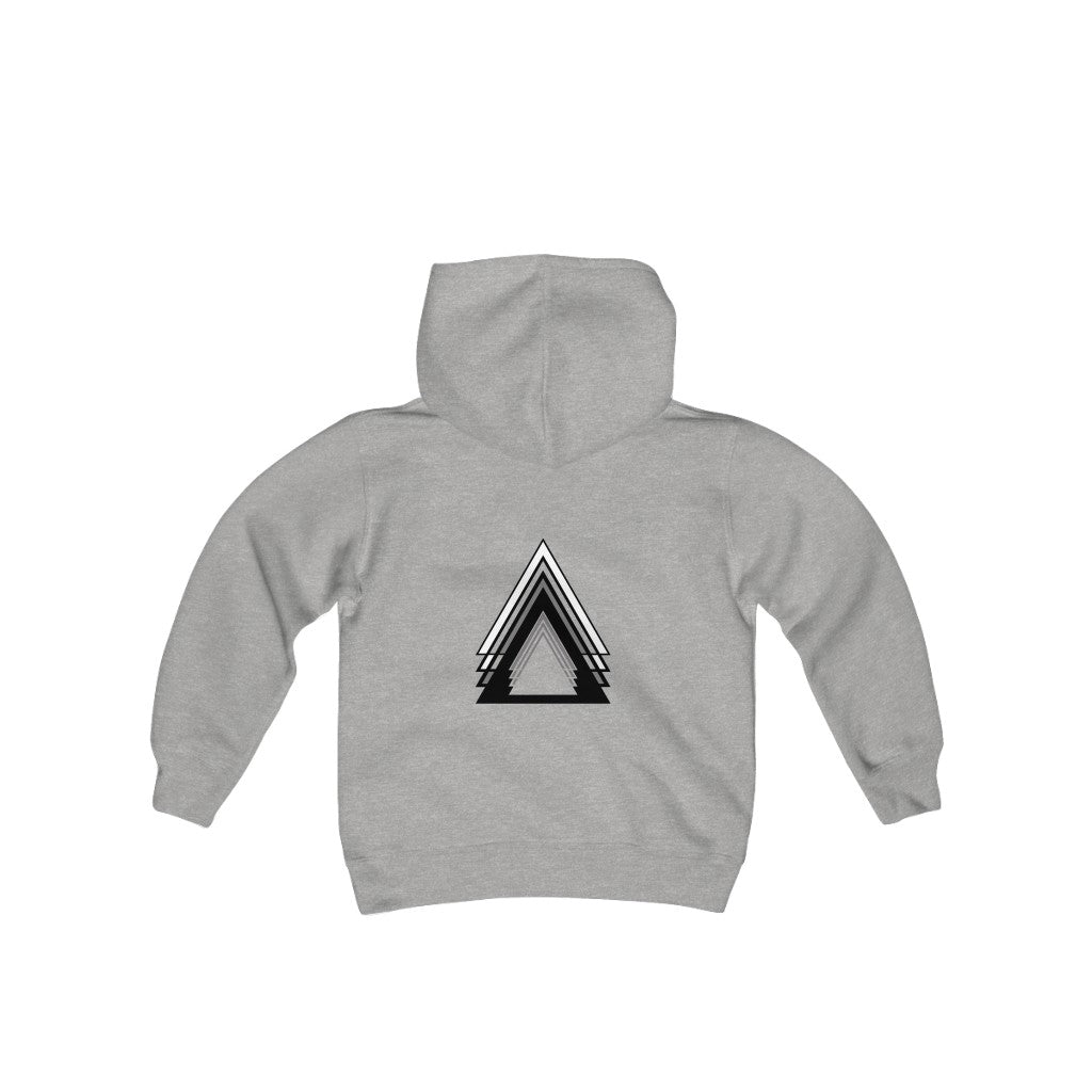 BLACK AND WHITE FRONT/BACK - ANICKO TEEN SWEATSHIRT