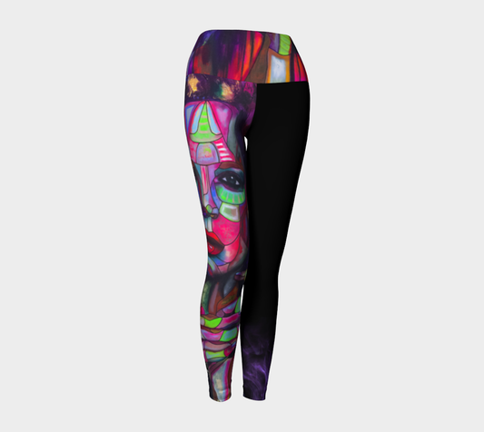 HIBISCUS - ANICKO LEGGINGS