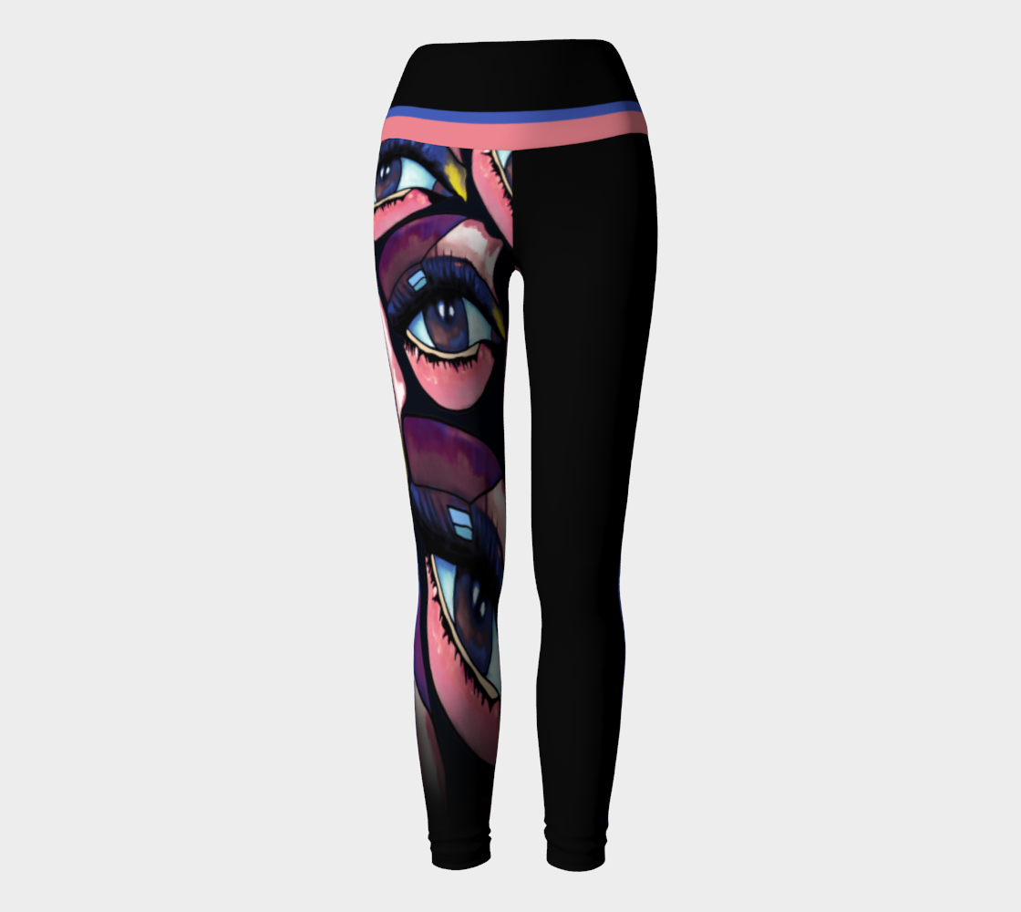 INDIGO DRAGON - ANICKO LEGGINGS