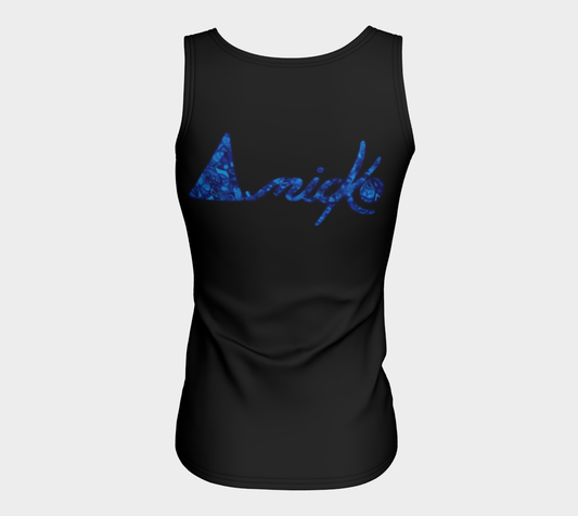 CLASSIC BLUE BACK LOGO - ANICKO CAMISOLE