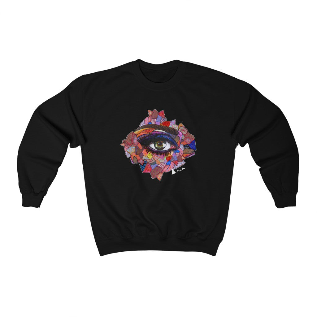 MULTI EYE - ANICKO CREW NECK SWEATSHIRT 