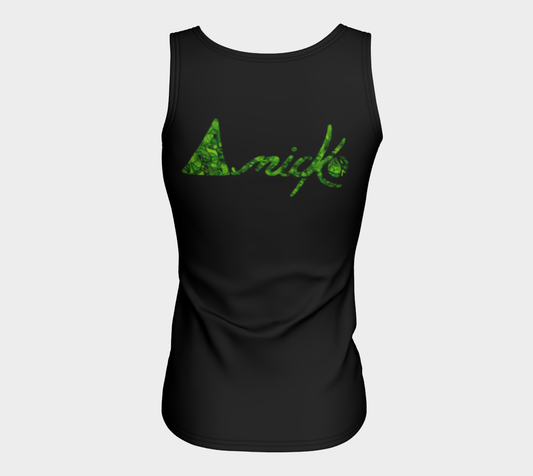 GREEN CLASSIC BACK LOGO - ANICKO CAMISOLE