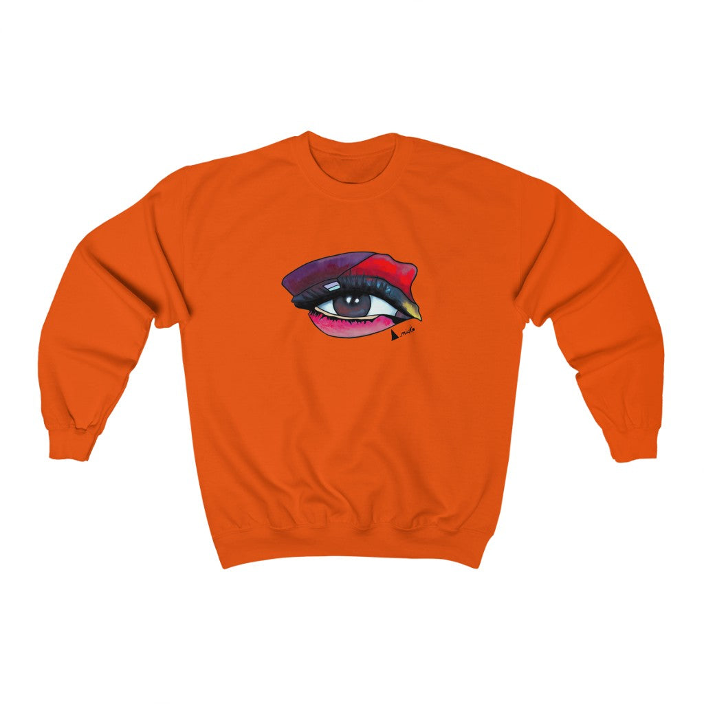 VIEW ON THE WORLD - ANICKO CREW NECK SWEATSHIRT 